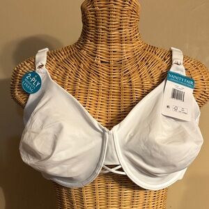 Vanity Fair Women's Elegant White Bra 42DD NWT ⭐️